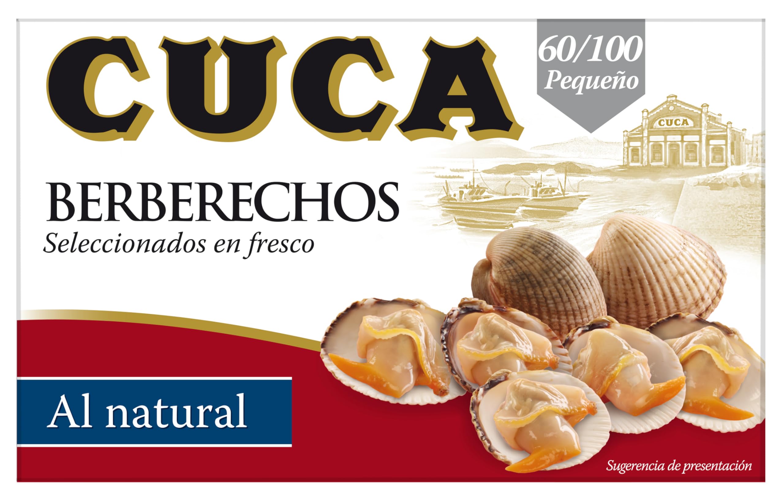 Berberecho Cuca 60/100 Pack de 3 latas