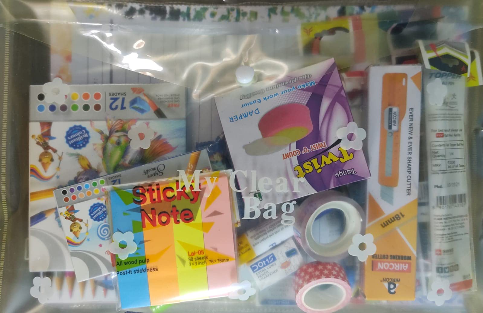 Stationary kit for School, College Projects and Office Work