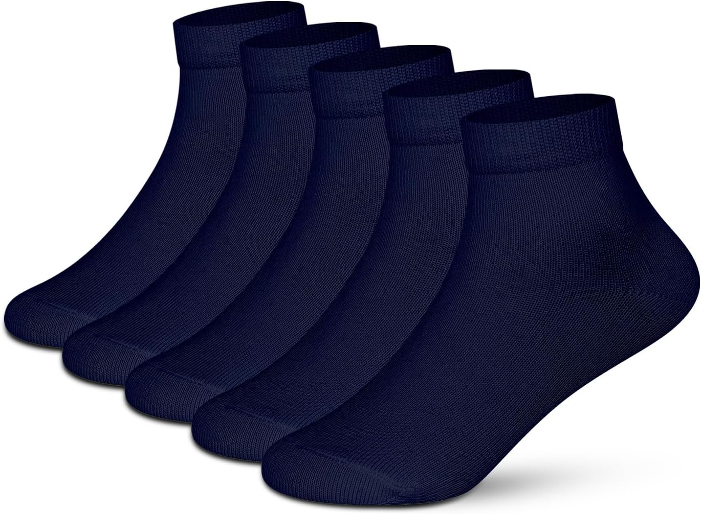 Ankle White School Uniform Socks for Kids, Made with Breathable, Anti Odour & Moisture Absorbent Cotton with a Extra Durable Welt, Ideal For All Day Wear