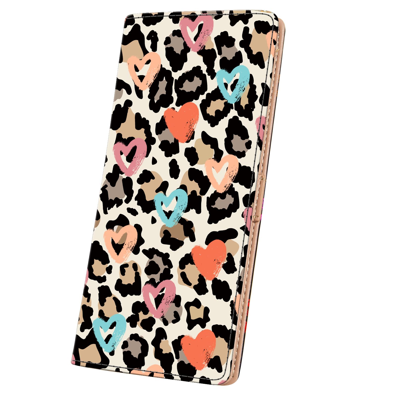 ANNAMISSI Wallets for Women RFID Wallet Cute Girls Ultra Slim Compact Clutch Long Credit Card Holder Floral Travel Wallet personalized Coin Pocket (