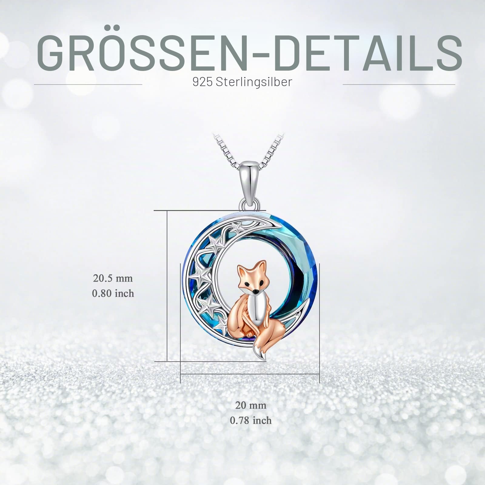 ROMANTICWORK Tier Halskette Sterling Silber Tier Anhänger Halskette Katze Eule Pinguin Delfin Hase Meerjungfrau Taube Pfau Kette Schmuck Geburtstag Geschenke für Damen Mädchen