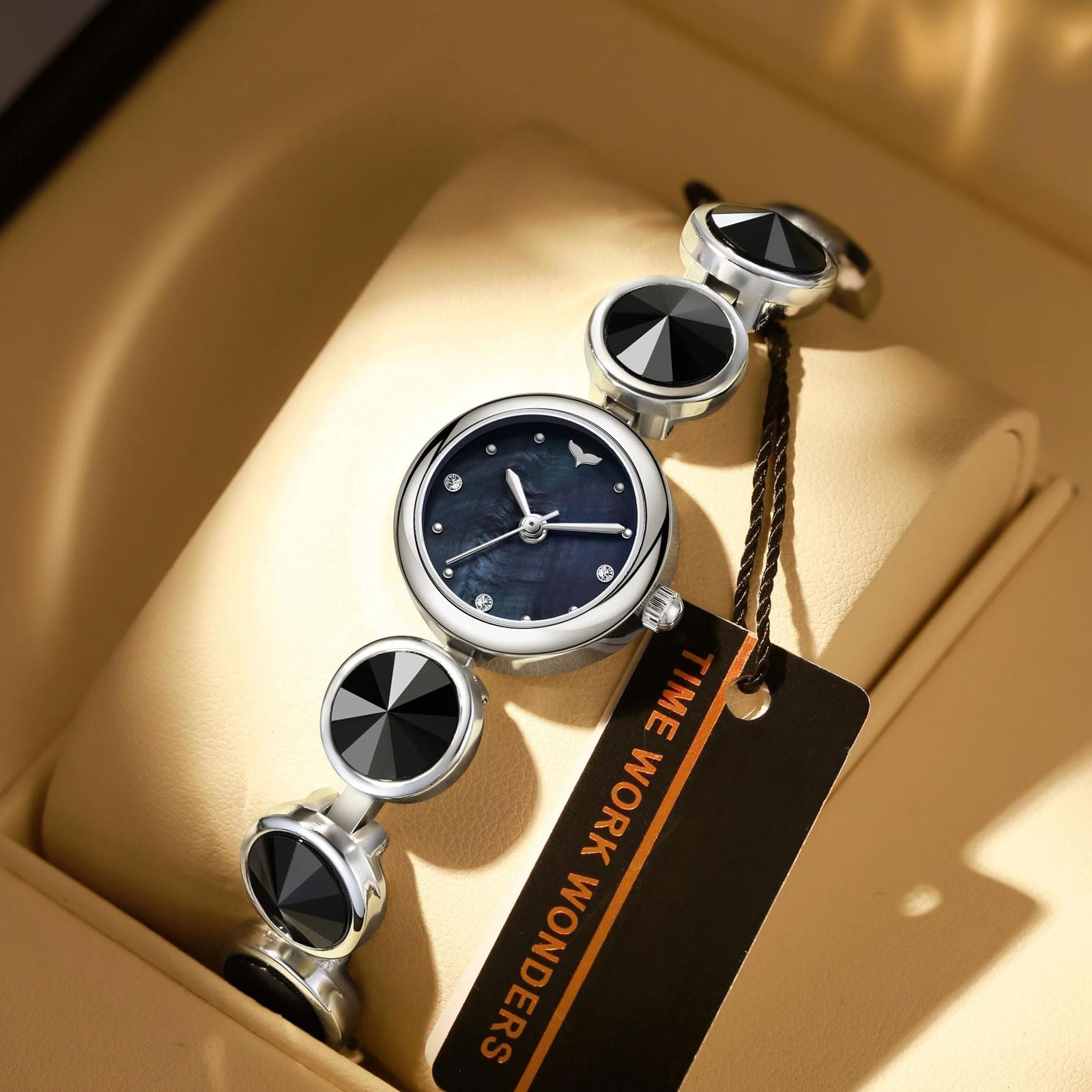 findtime Orologio da donna, elegante, sottile, analogico, al quarzo, impermeabile, per donne, per donne e ragazze