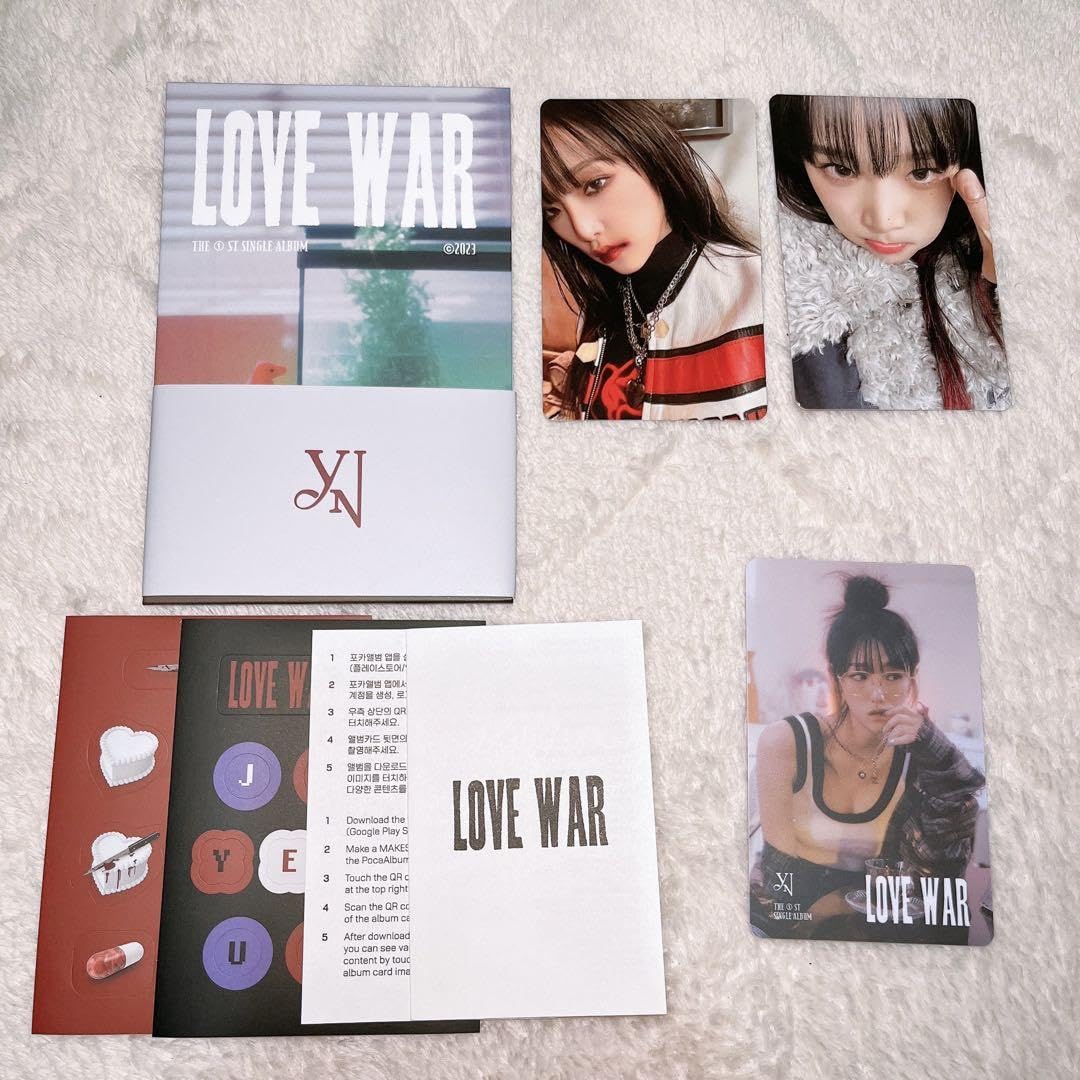 Amazon.co.jp: iz*one イェナ love war ポカアルバム トレカ