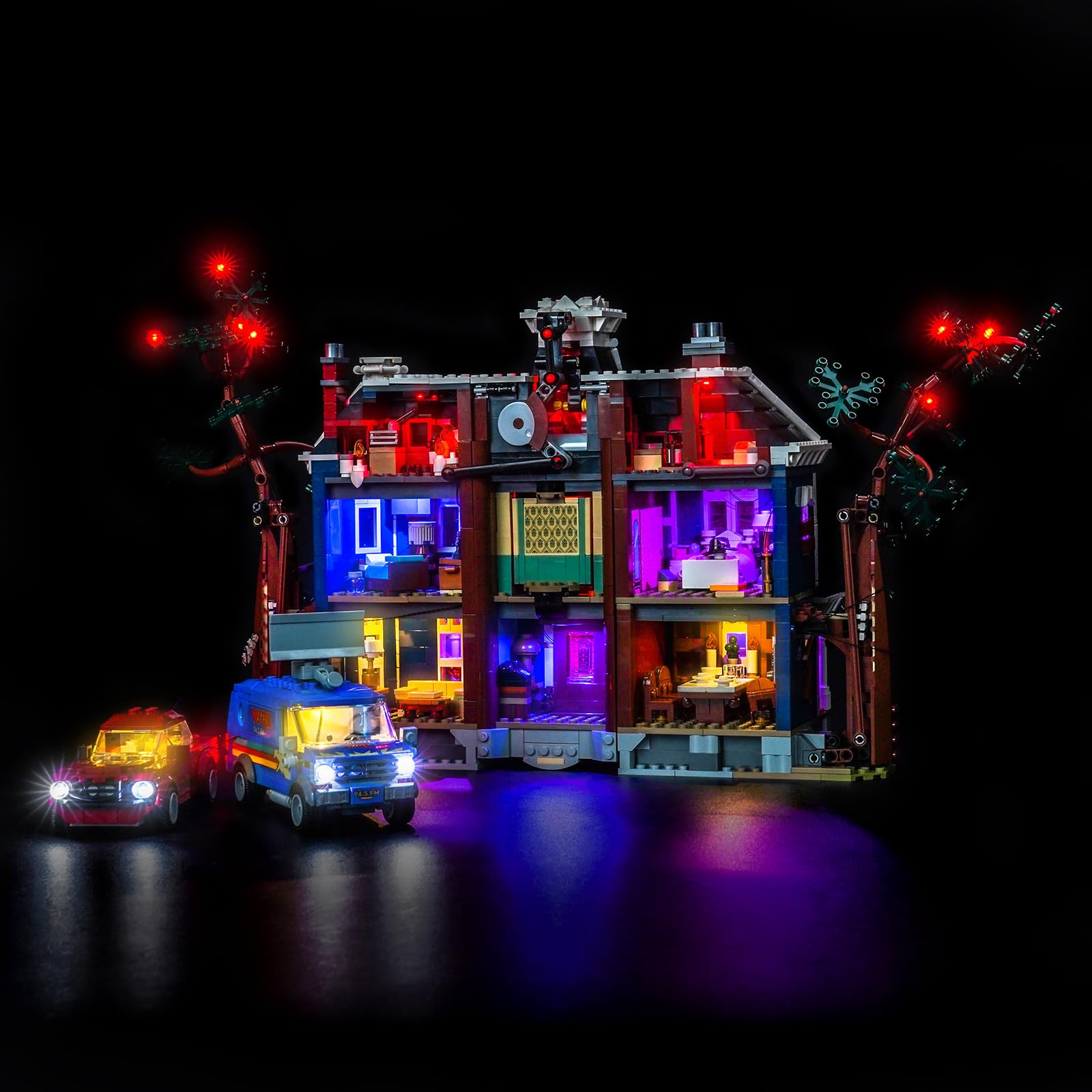 Led Light Set Compatible with Lego Stranger Things: The Creel House 11370 (No Model)