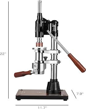 Manual Lever Espresso Machine, Espresso Coffee Maker, Espresso Capacity 18 grams, 58mm coffee powder bowl