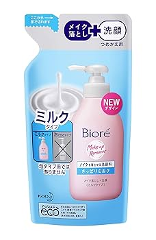 Amazon | ビオレ メイクも落とせる洗顔料 つめかえ 180ml | 花王