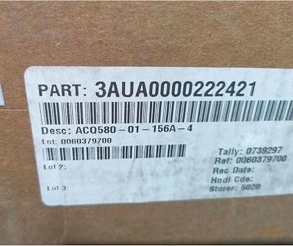 ACQ580-01-156A-4 New and Sealed in Box ACQ58001156A4