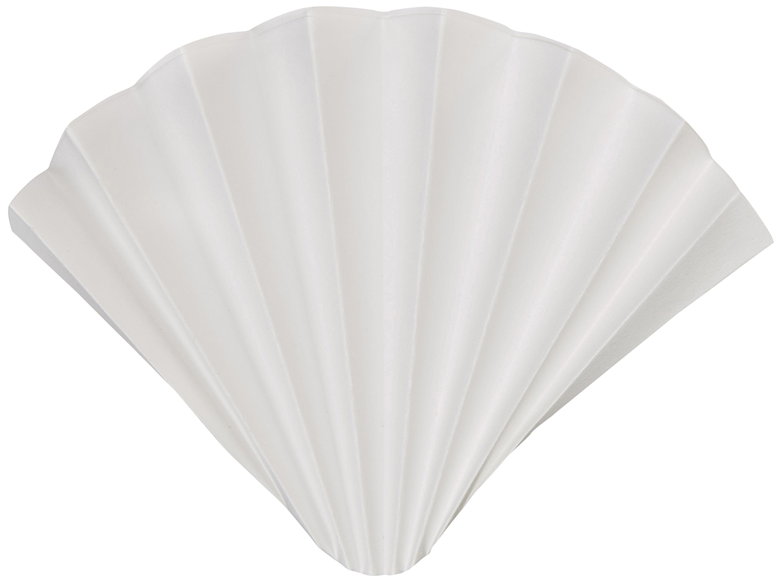 Cytiva 10311451 Prepleated Cellulose Qualitative Filter Paper, Grade 593 1/2, Circle, 240mm Diameter (Pack of 100)