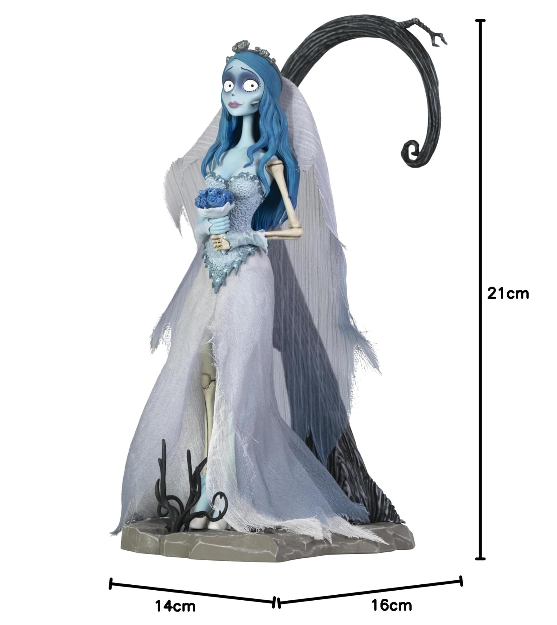 ABYstyle Studio Corpse Bride Emily - Figura Coleccionable de PVC a Escala 1:10