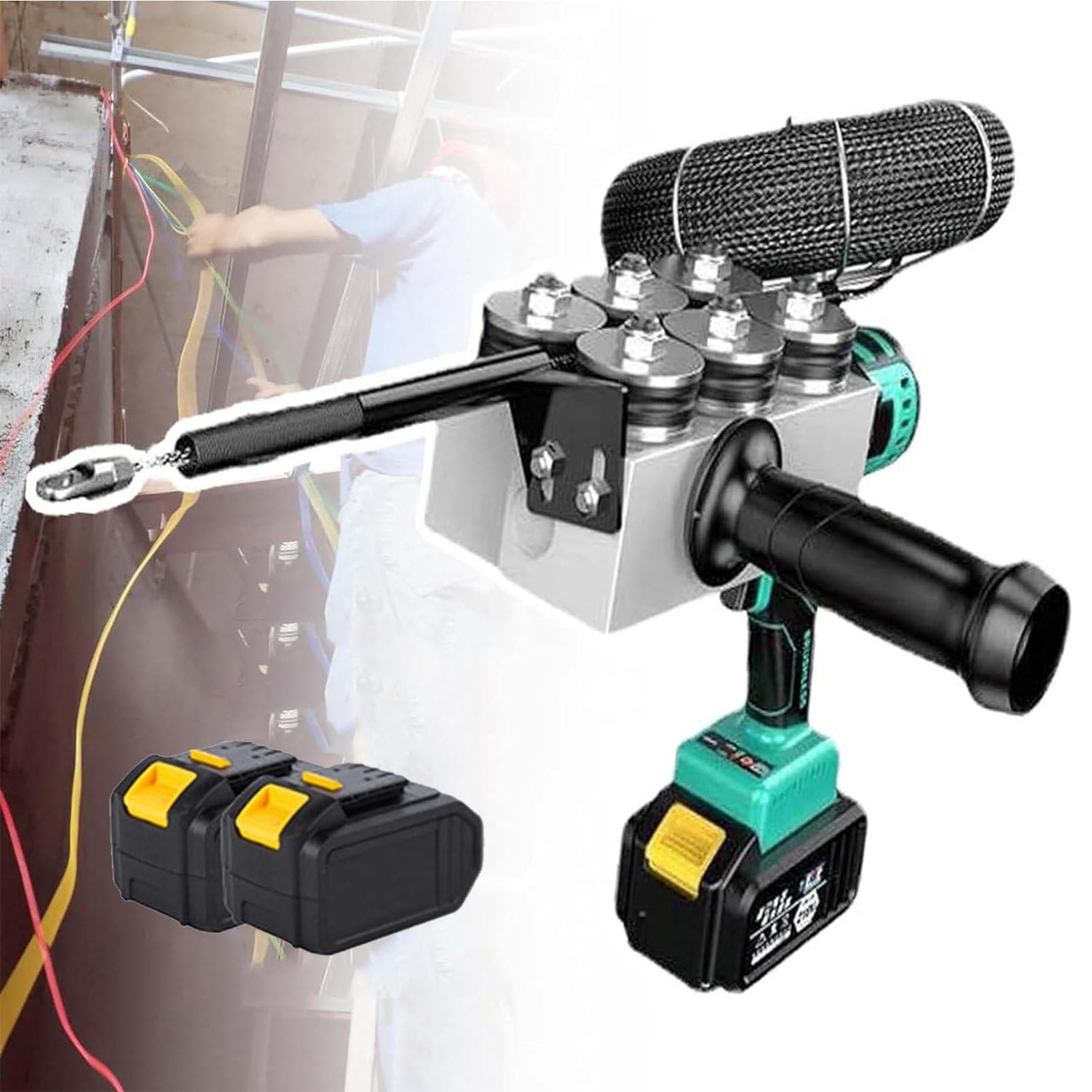 Extracteur de câble électrique RayGenius avec outil de traction de fil