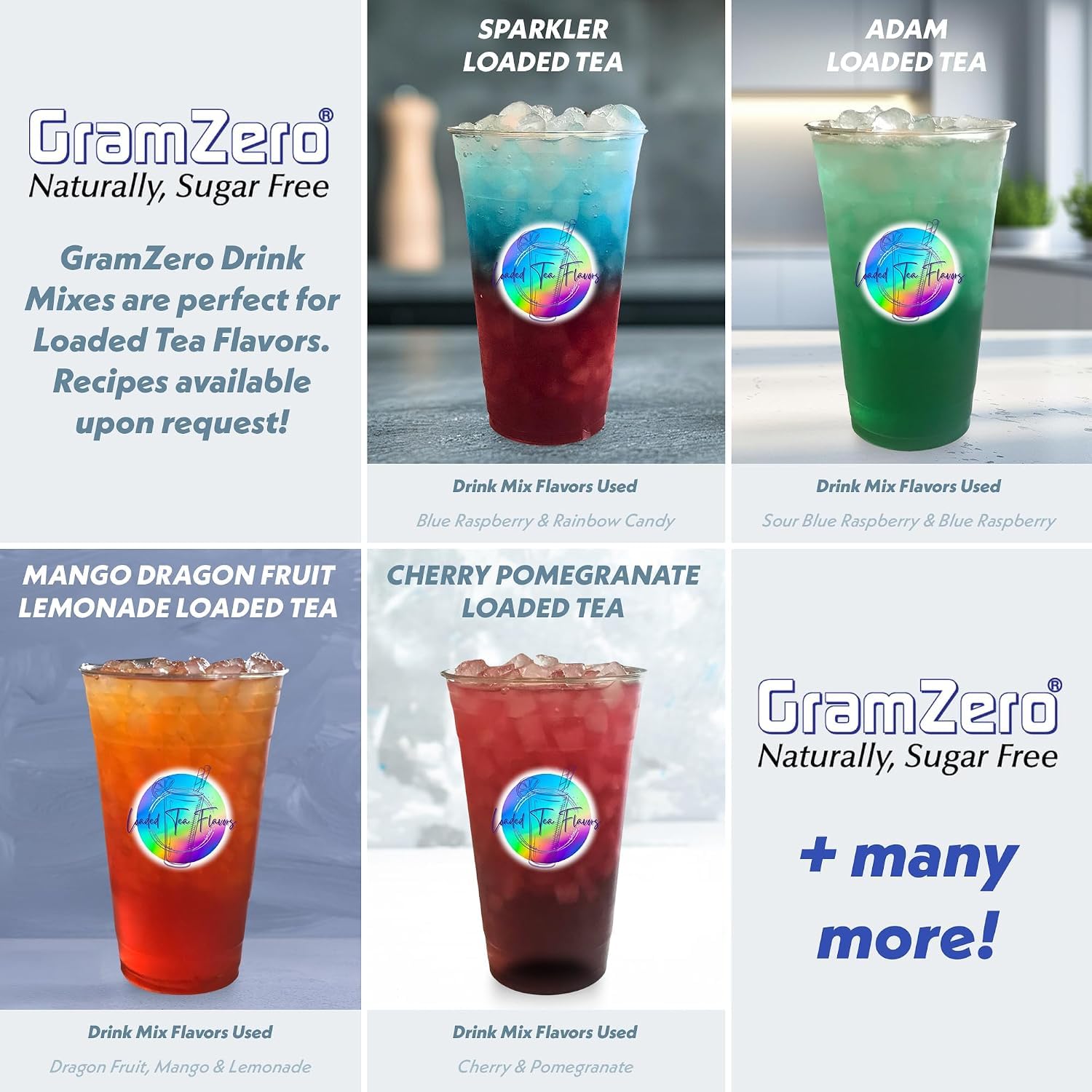 Amazon.com : GramZero 2GO Sticks - Variety Pack, Zero Calorie