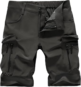 Hiauspor Mens Work Trousers Stretch Breathable 7 Pockets