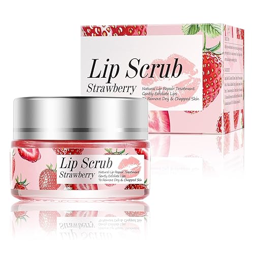 Miniatura 6 de Exfoliante labial suave durante la noche fresa mascarilla para labios secos y agrietados