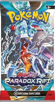 Pokemon TCG Scarlet & Violet Paradox Rift Booster Pack - 10 Cards