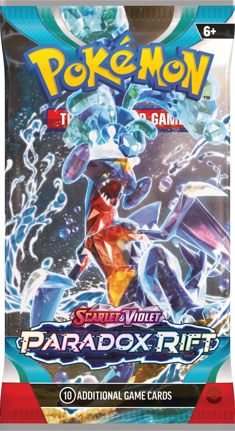 Pokemon TCG Scarlet Violet Paradox Rift Booster Pack - 10 Cards