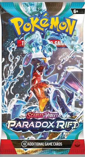 Pokemon TCG Scarlet Violet Paradox Rift Booster Pack - 10 Cards