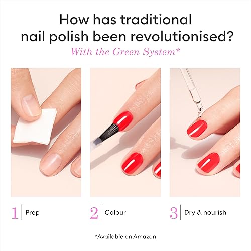 Miniatura 5 de Manucurist Esmalte de uñas verde Bois de Rose - Esmalte de uñas rosa polvoriento - 9-Free, a base de plantas y vegano - Manicura - Fabricado en