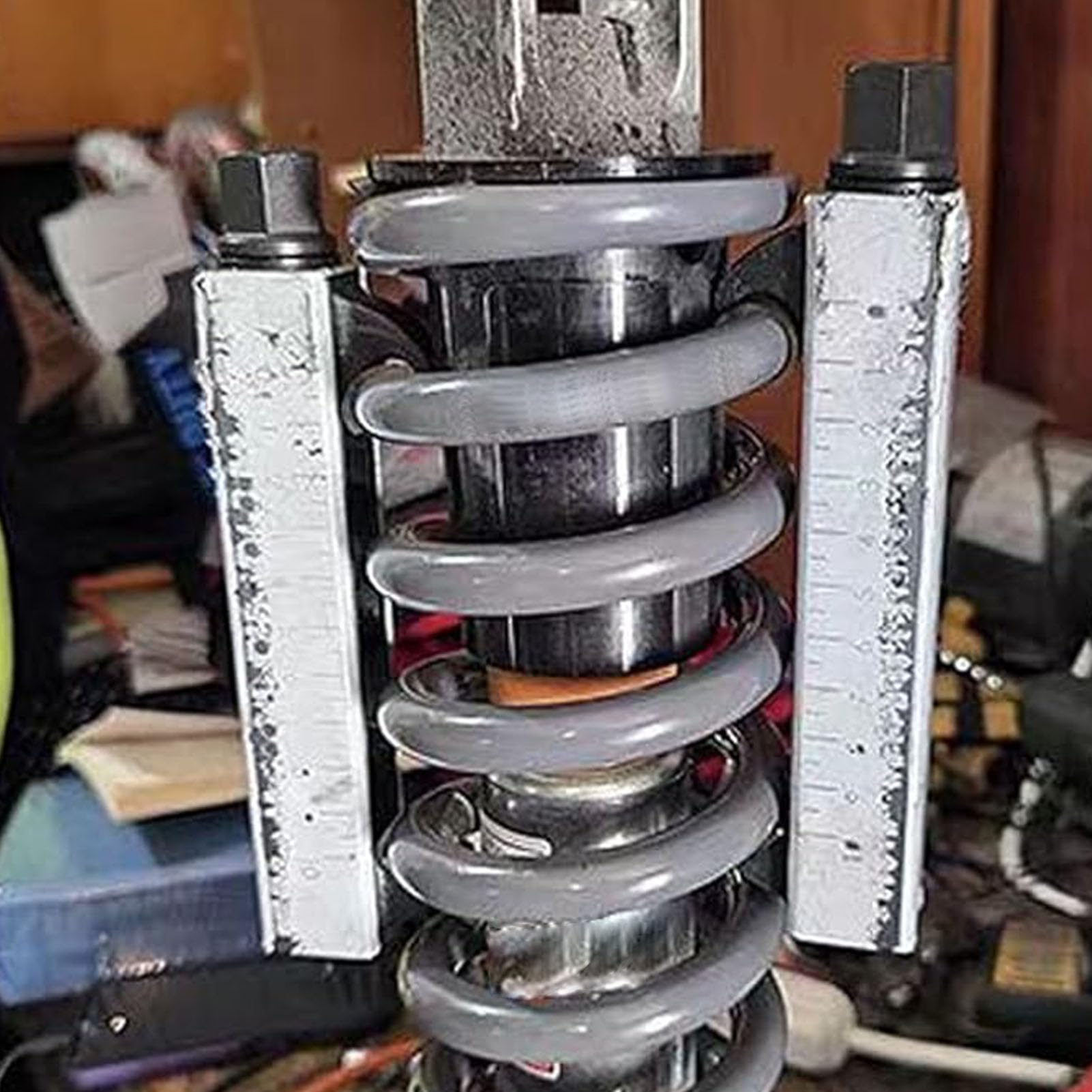 FTVOGUE Sprężarka Sprężyny śrubowej Motocykla 105mm Narzędzie do