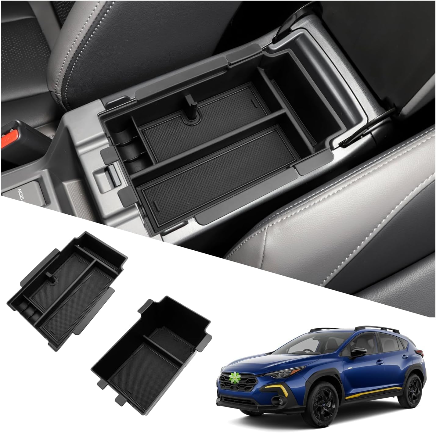 for 2024 Impreza Center Console Organizer Subaru Impreza 2024 Double