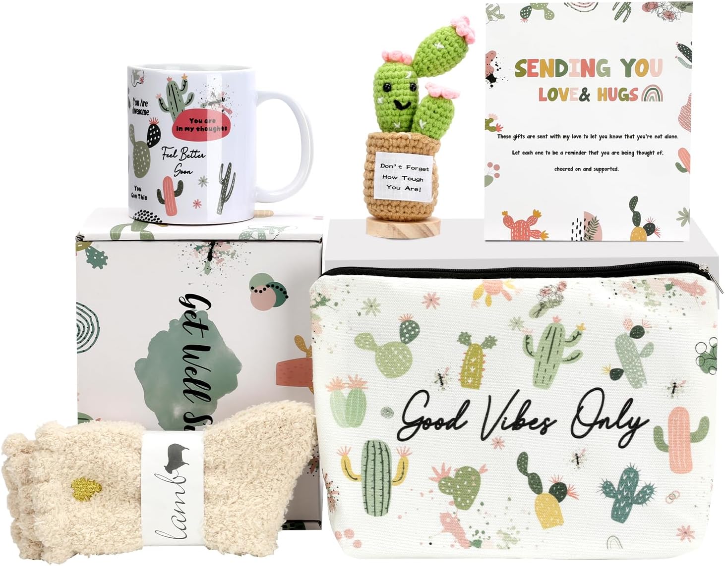 Getwell soon gift baskets for women Thinking of you