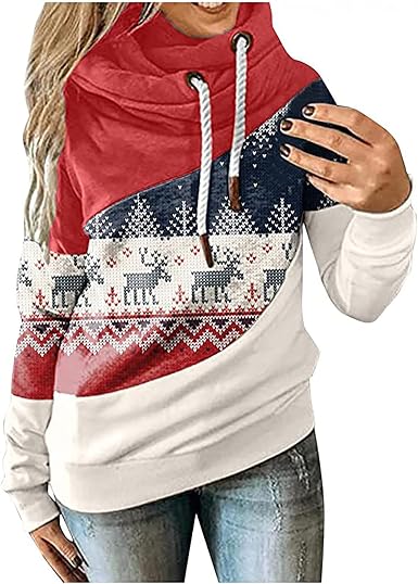 Women'S Winter Fall Sweater Hood 