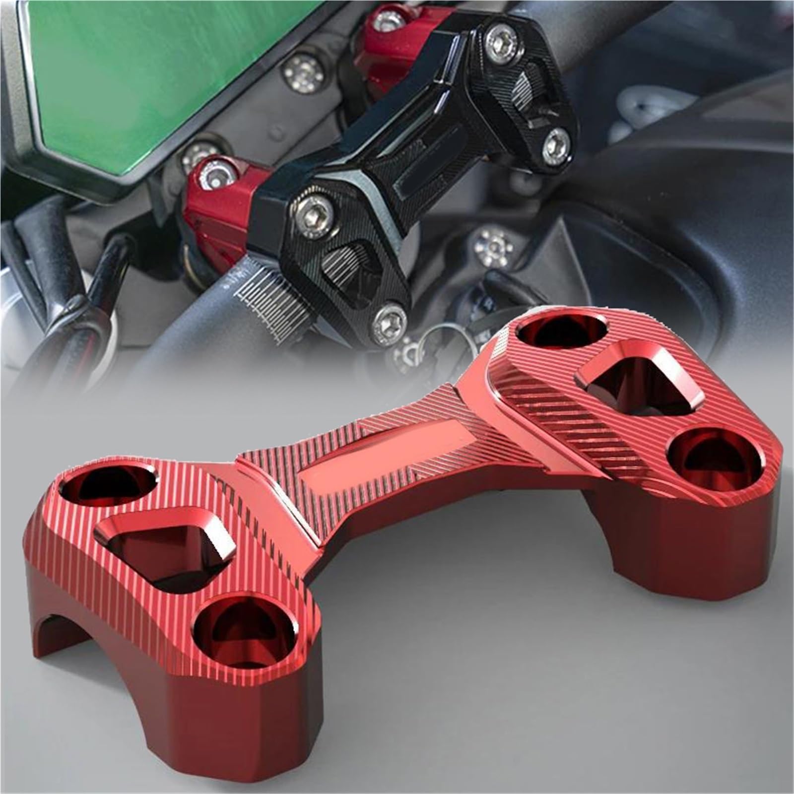 Pontet rehausseur de guidon Benelli 502C accessoire moto guidon surélevé