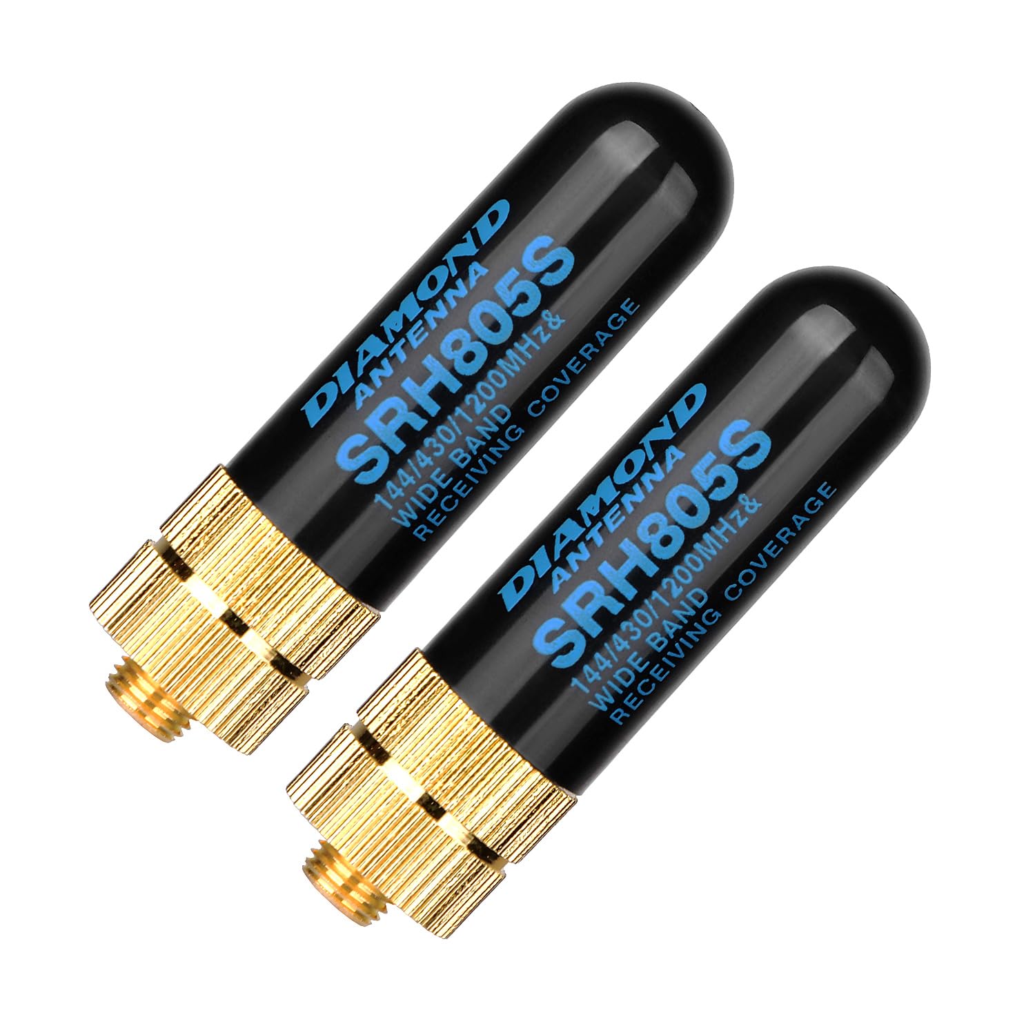 Dual Band High Gain Long Range Antenna Two Way Radio Antenna Mini Short Walkie Talkie Ham Radio Antenna SRH-805S SMA- Female Compatible with BF UV5R,5RM, BF-F8HP, UV-21R,K5PLUS, UV-K5 (6 Packs)