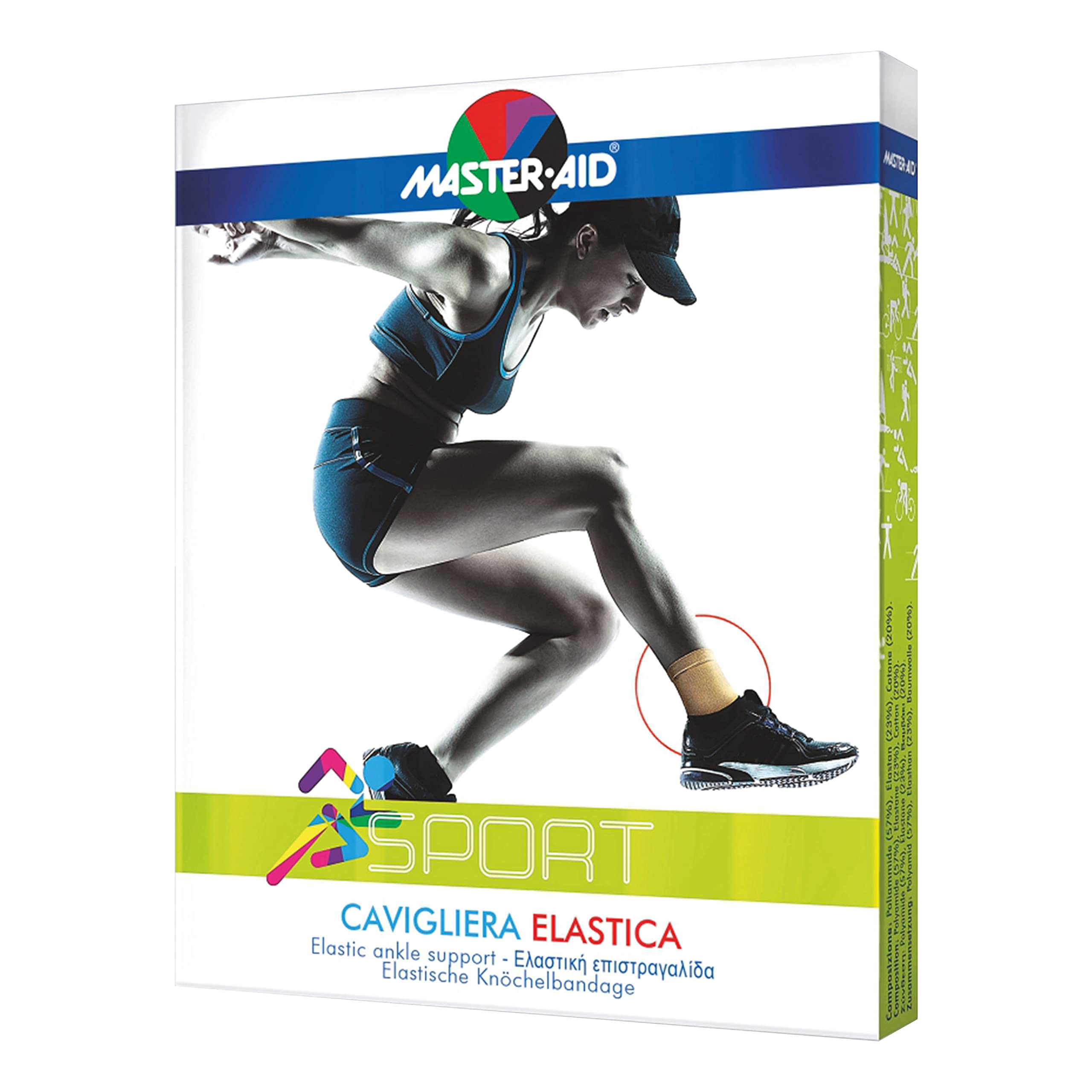 Master Aid Cavigliera Elastica Taglia 4 26X29 Cm ** - 4