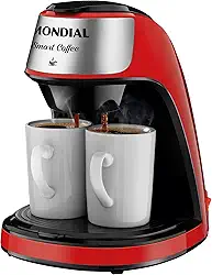 Cafeteira Elétrica Smart Coffe, Mondial, Vermelho/Inox, 500W, 110V - C-42-2X-RI