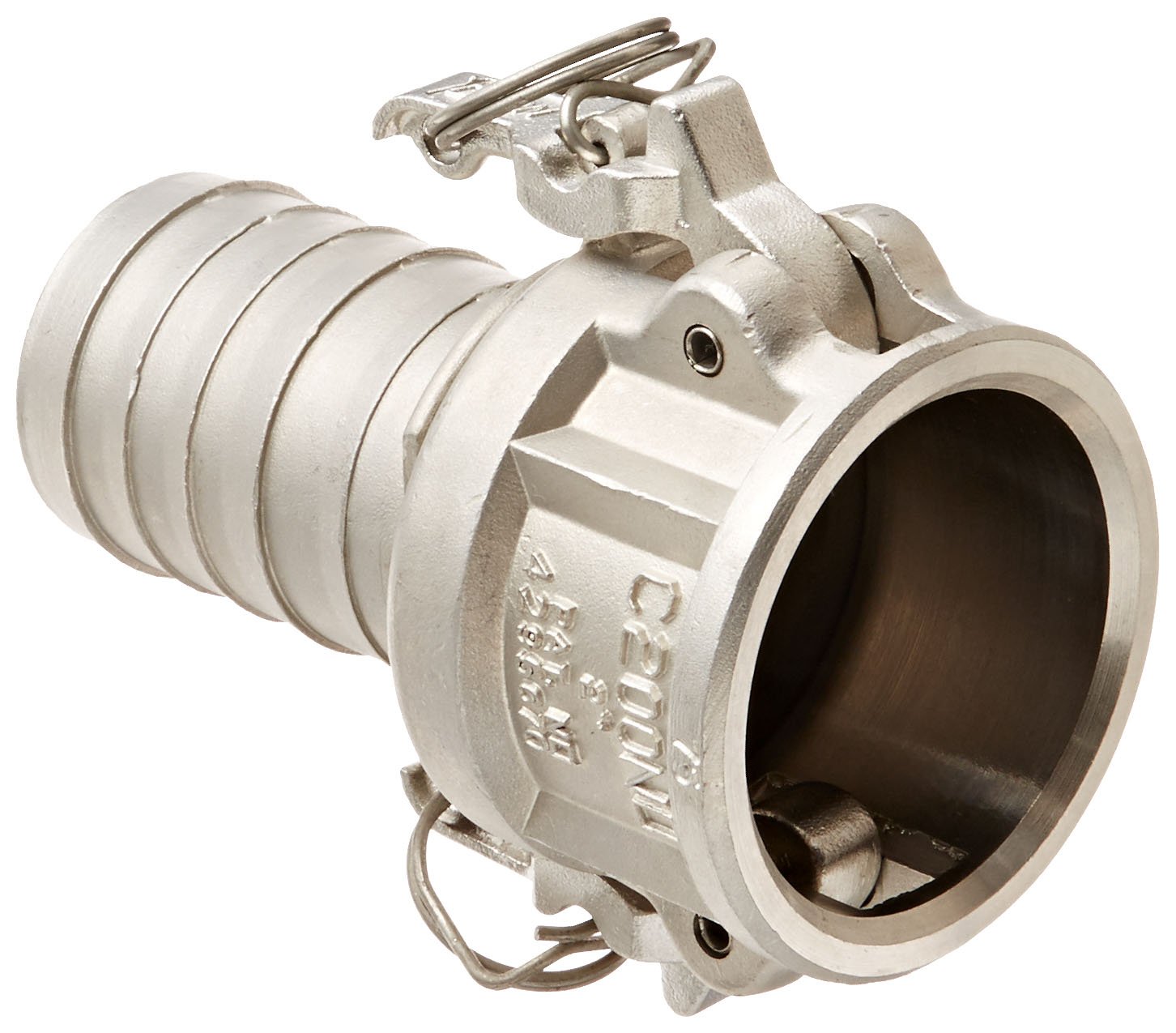 Acoplamiento Camlock tipo C Dixon 316 Boss-Lock en acero inoxidable resistente