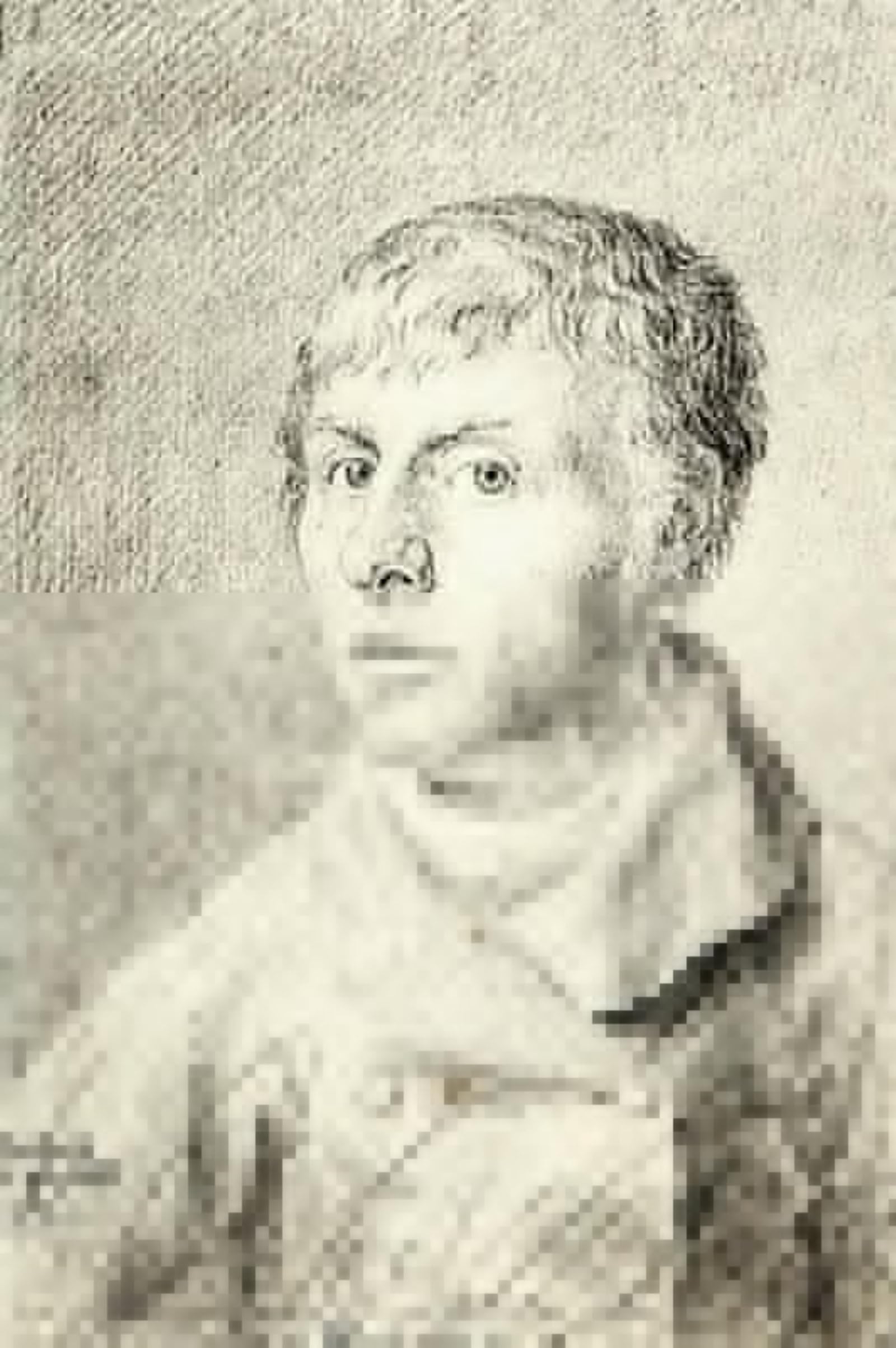 ARTXLXXBN Famous Painting Canvas Artwork Graffiti Print Self-portrait by Caspar David Friedrich Portrait Canvas Image for Home Decor 60x90cm