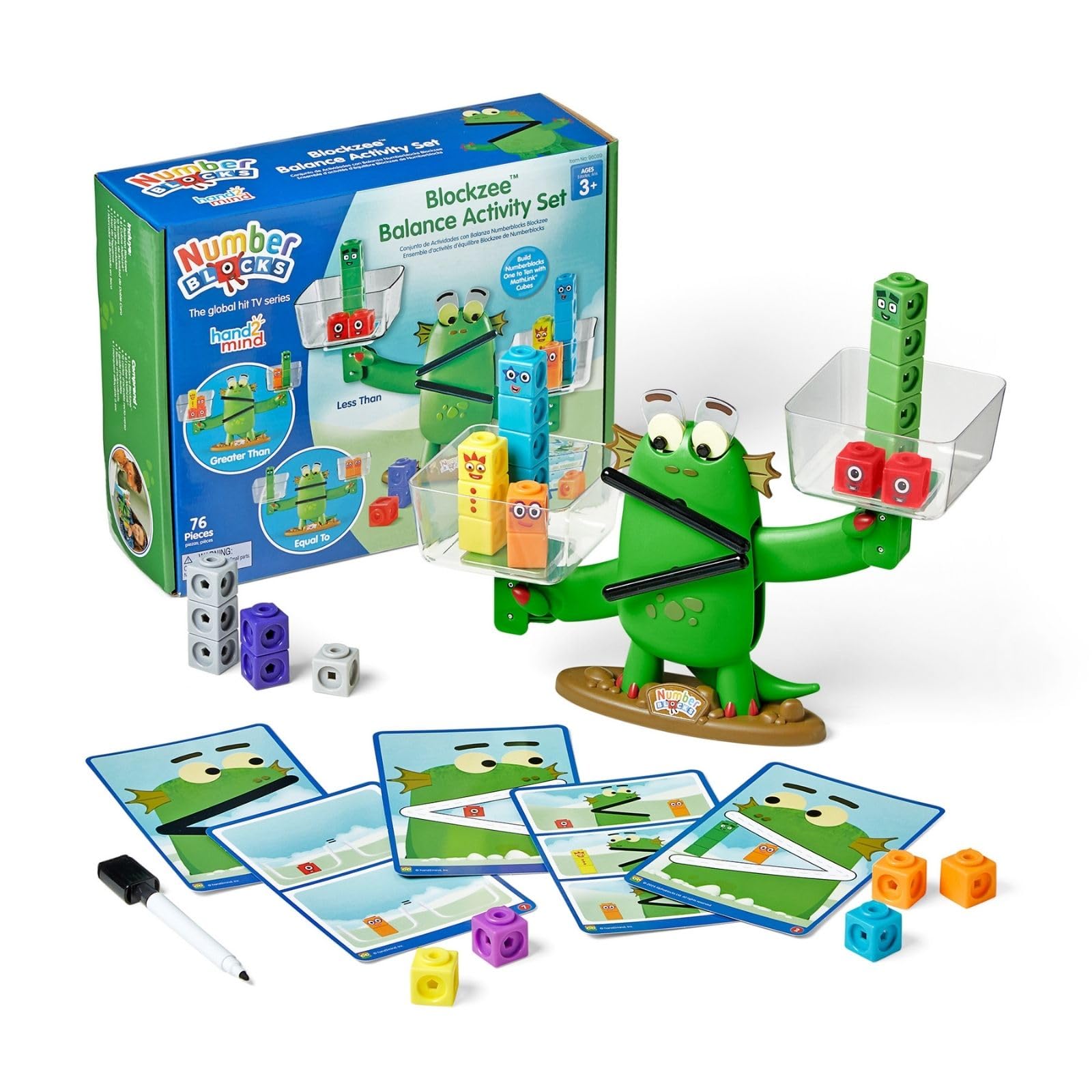 ナンバーブロックス　number blocks 知育玩具セット 4点 ETA hand2mind Numberblocks バランスアクティビティセット