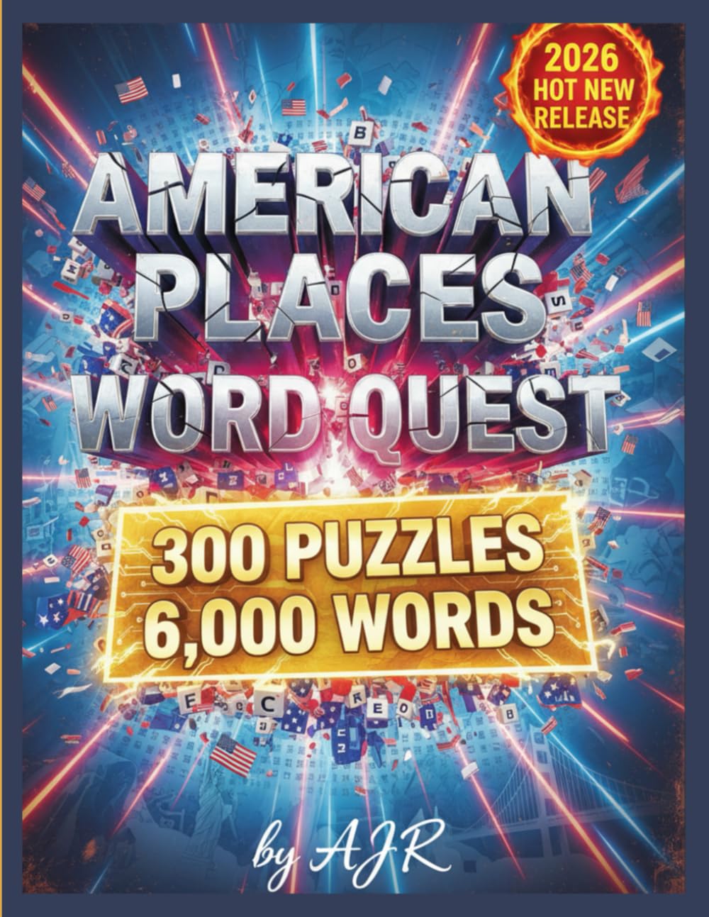 American Places Word Quest: 300 City & Town Search Puzzles