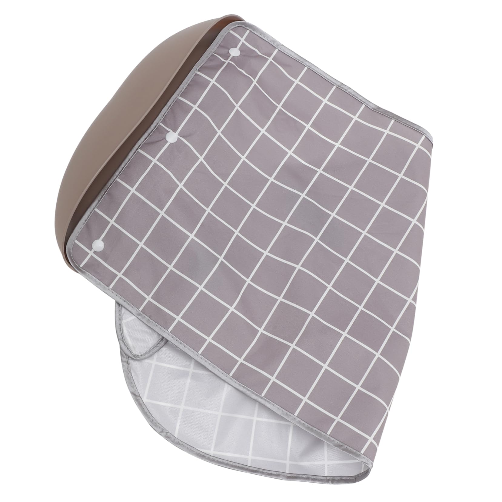 Bavaglino per Anziani e Adulti in Tpu e Pvc, Leggero e Resistente, Protegge i Vestiti Durante i Pasti, per Pazienti Allettati e Uso Quotidiano