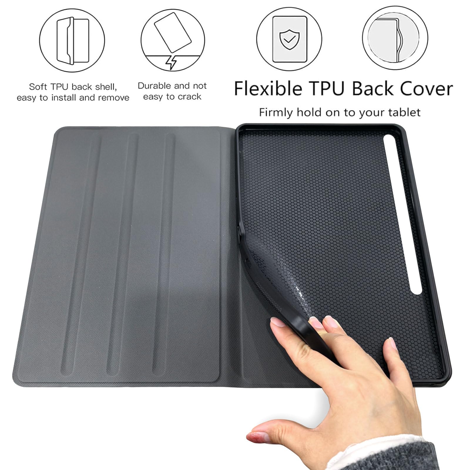 Amazon.com: Case for Samsung Galaxy Tab S10 FE/ S9 FE 5G 10.9 Inch
