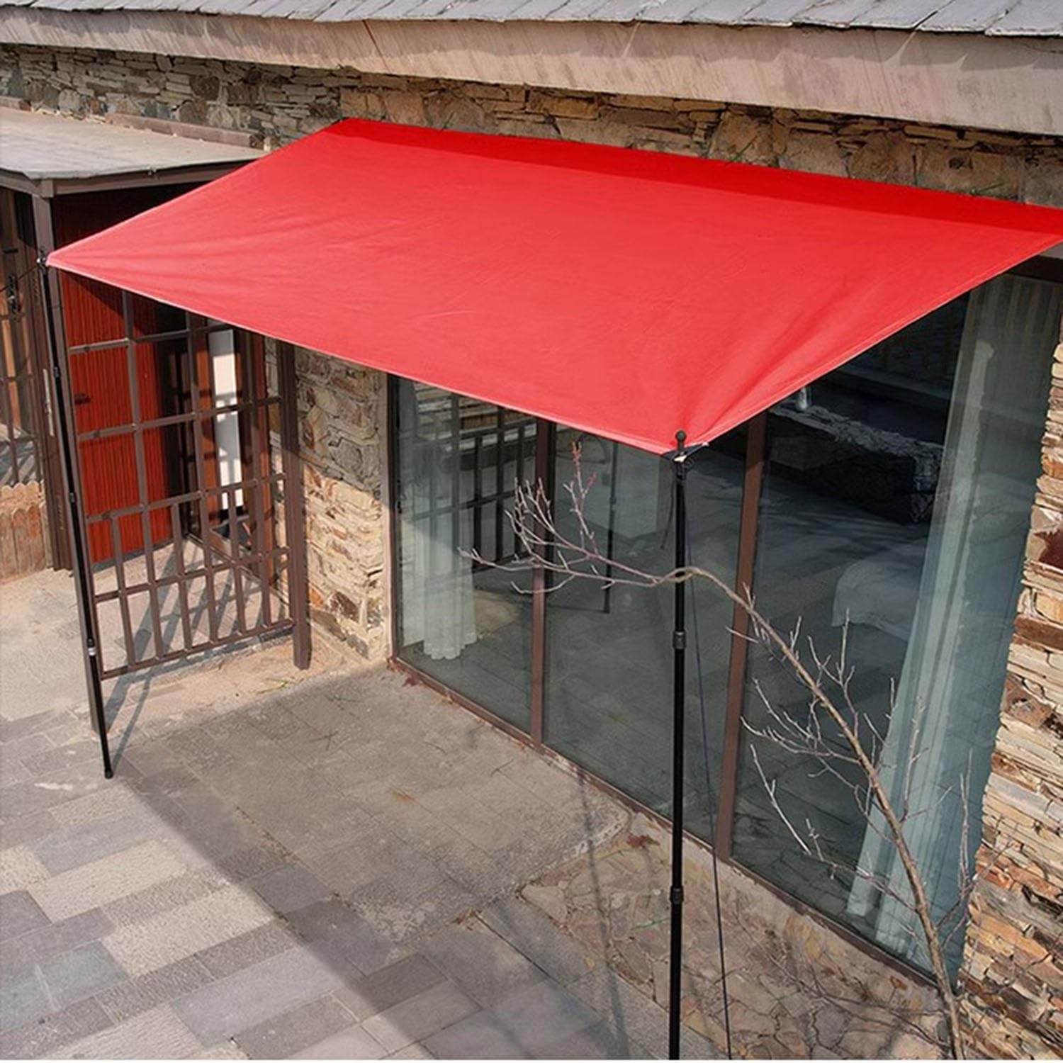 Telone protettivo per serre e patio, protezione solare 85% UV, per piante, dimensioni da 1 x 1 m a 10 x 15 m, protezione esterna