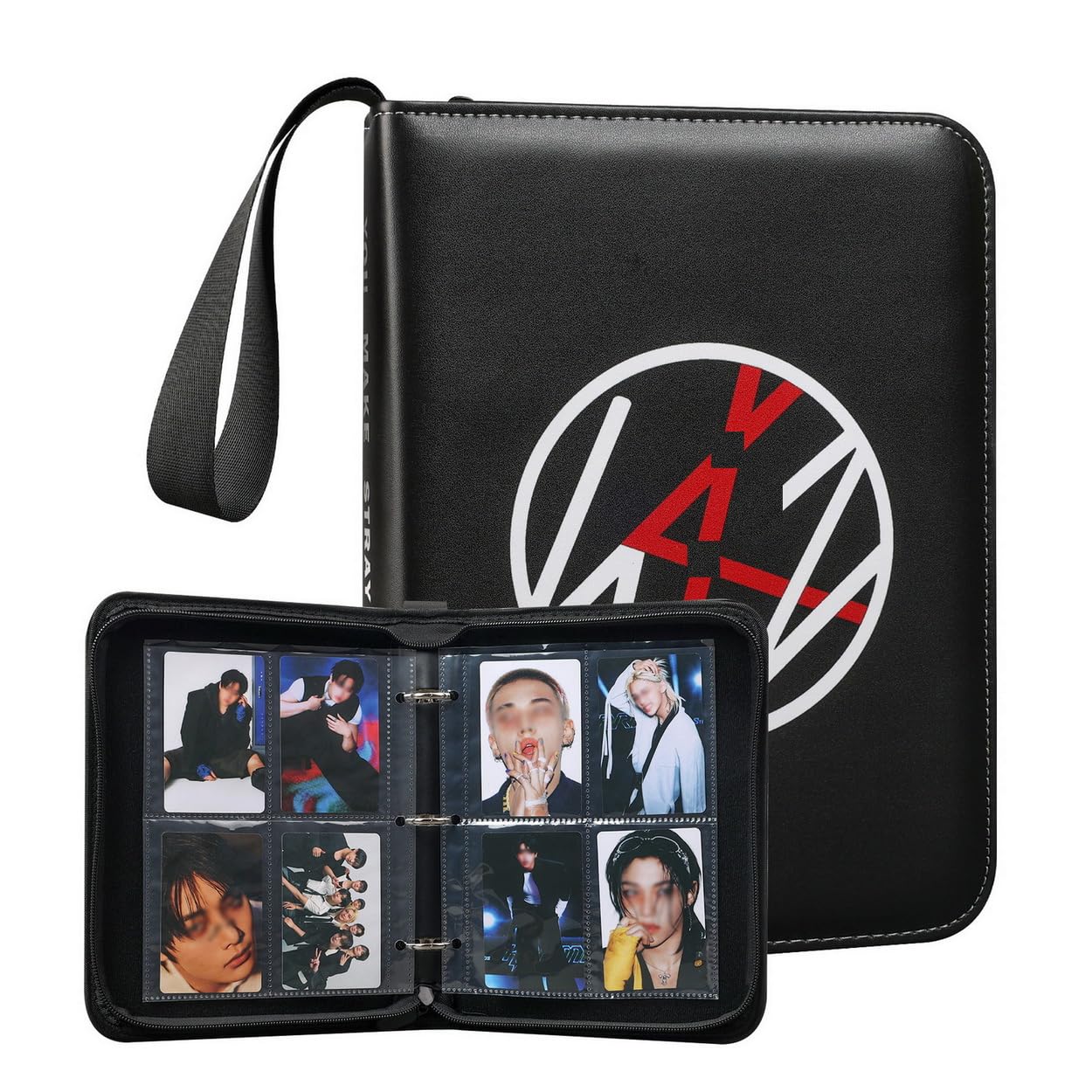 Raccoglitore per fotografie, 4 tasche, 440 carte, per album fotografici, per fan e regali