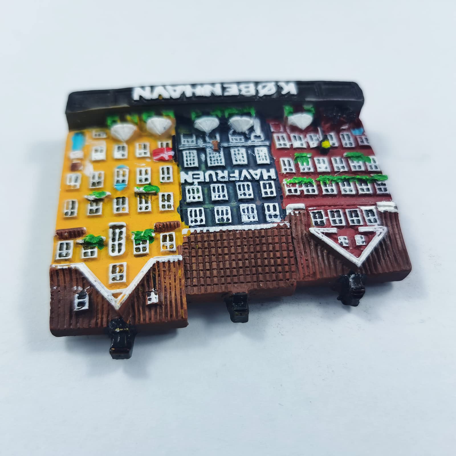 Aimants Frigo Aimant De Réfrigérateur 3D Copenhague Danemark Souvenir Touristique, Cadeau De Décoration De Maison Et De Cuisine, Autocollant De Réfrigérateur Copenhague Danemark Magnets Frigo