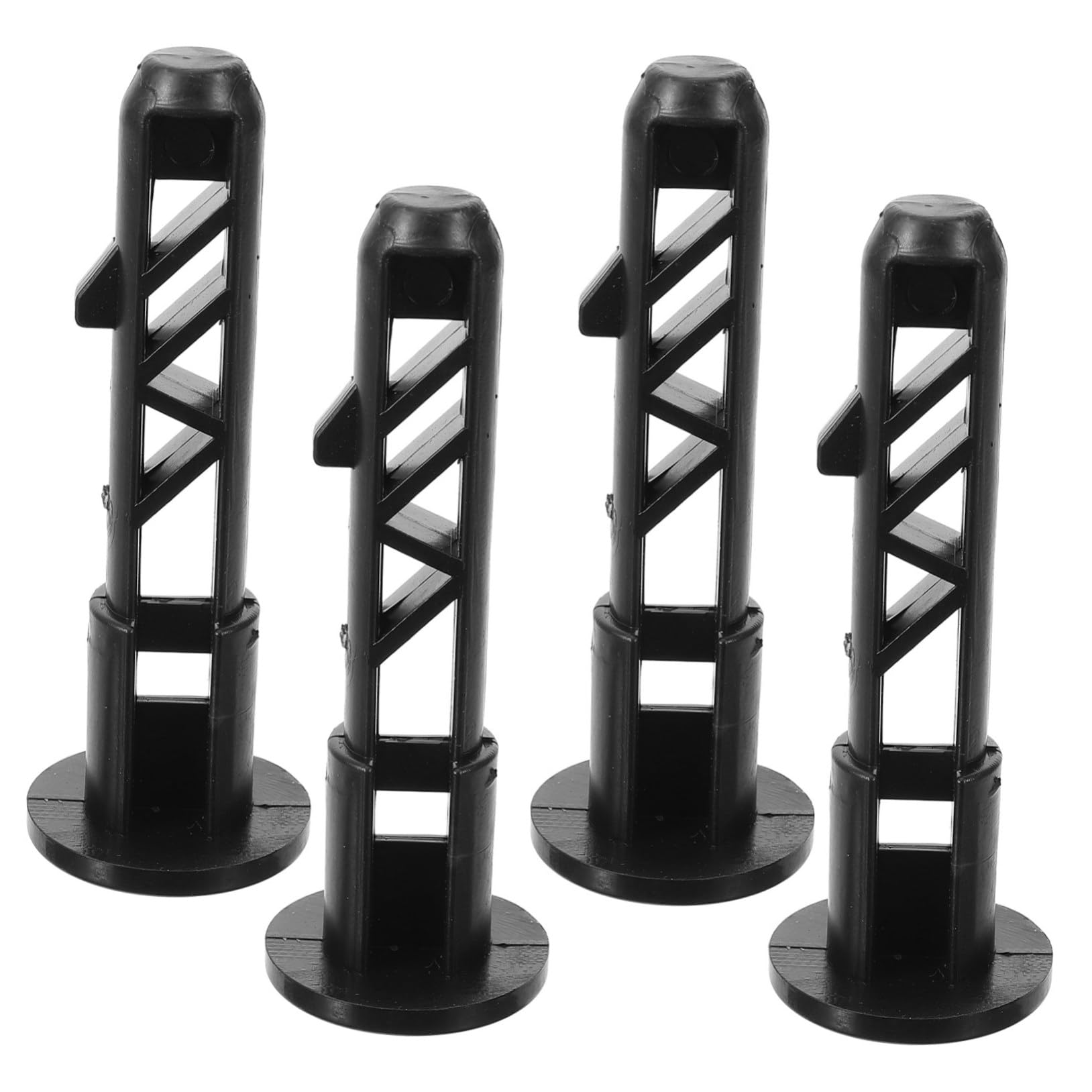 HOMOCONO 4pcs Outdoor Trash Can Latches Wheeled Bin Lid Locking for Garbage Cans Smooth Operation Compatible with Various Outdoor Trash Bins