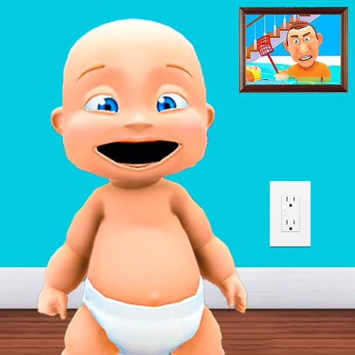 Naughty Twins Baby and Daddy 3D Hide and Seek Fun Simulator