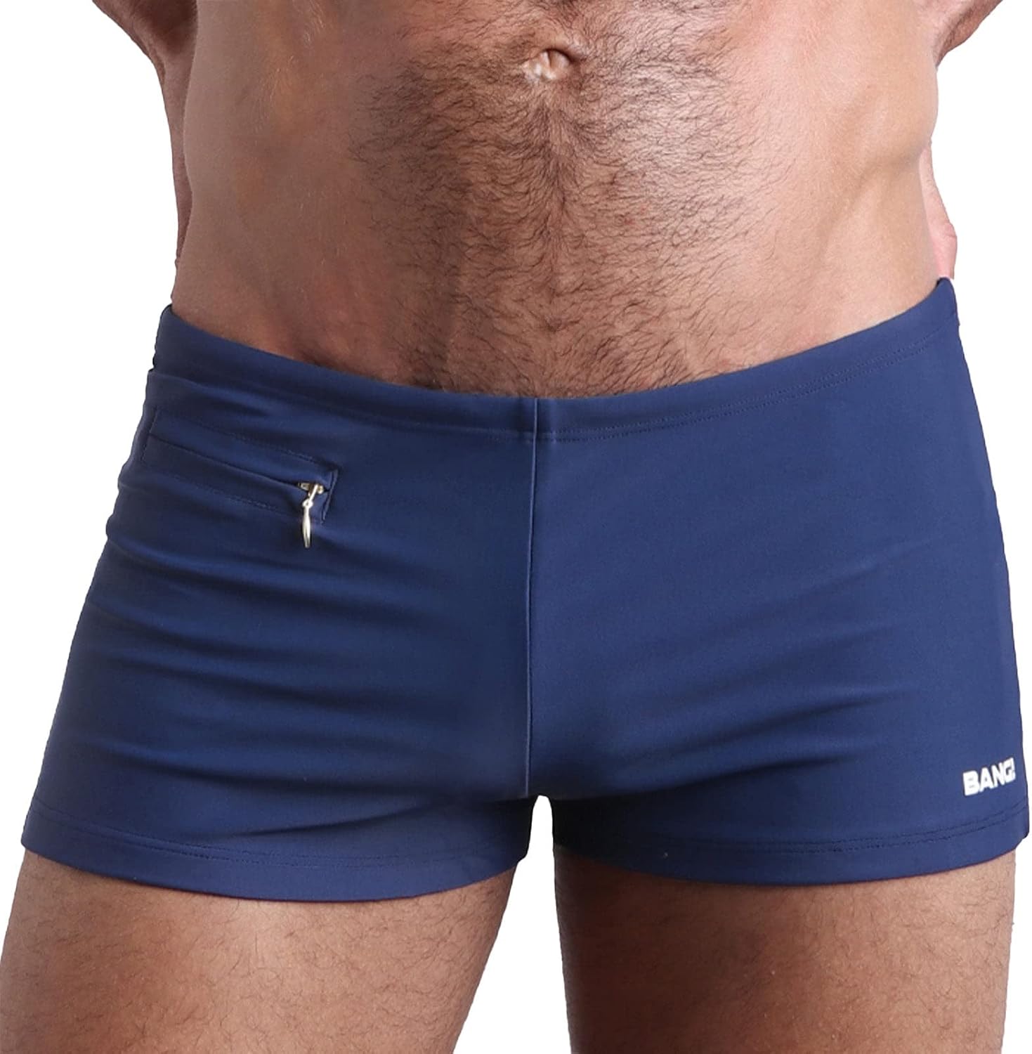 Bang Traje de baño para hombre, traje de baño de corte cuadrado para hombre