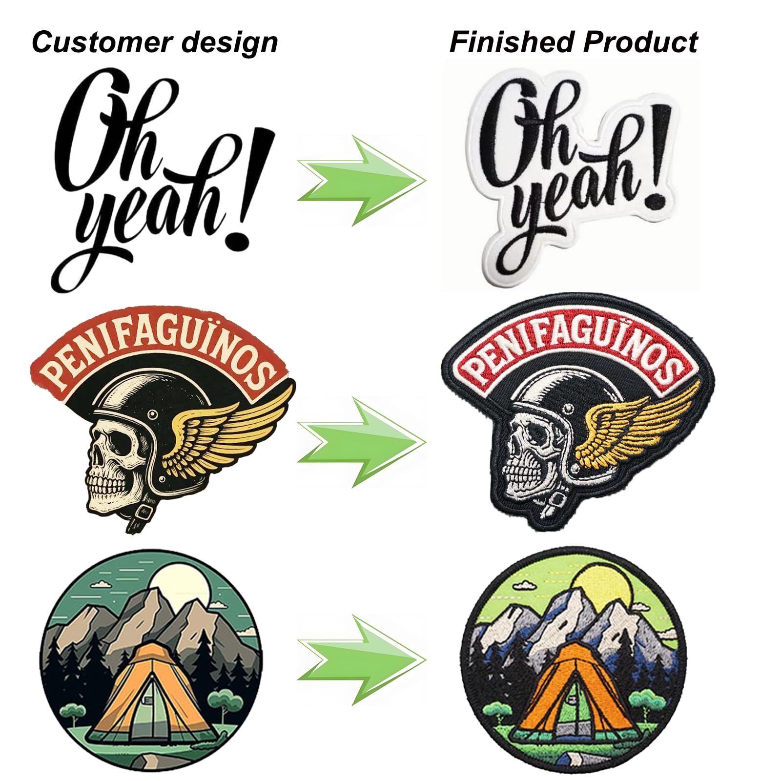 30 Piezas de Parche Bordado Personalizado Diseño Personalizado Parche Decorativo para Sombreros, Mochilas, Jeans, Chaquetas, Ropa, Bolsos, Gorros, Chalecos, para Planchar o Coser (8 cm)