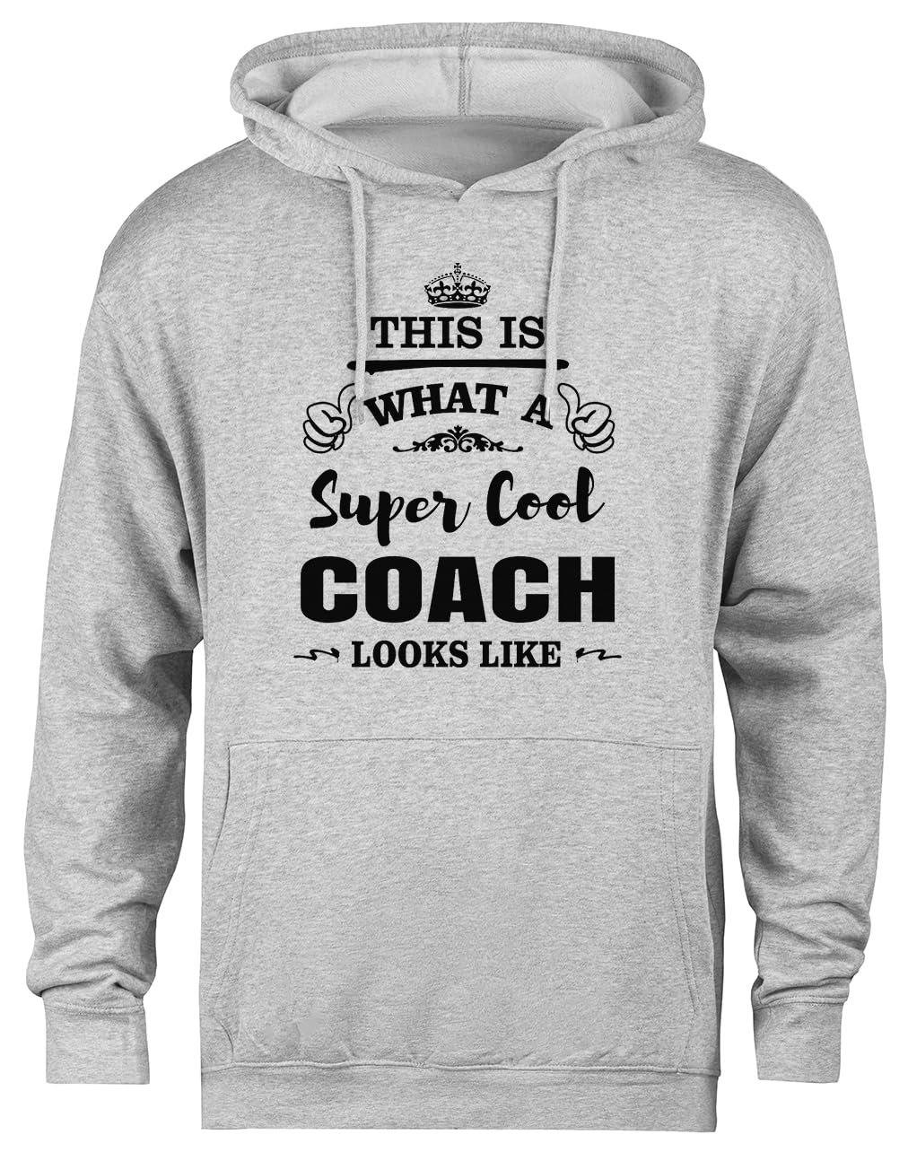 Ten Jest Co A Super Szara Bluza Z Kapturem Unisex Bez Płci Unisex Grey Hoodie Genderless Pullover