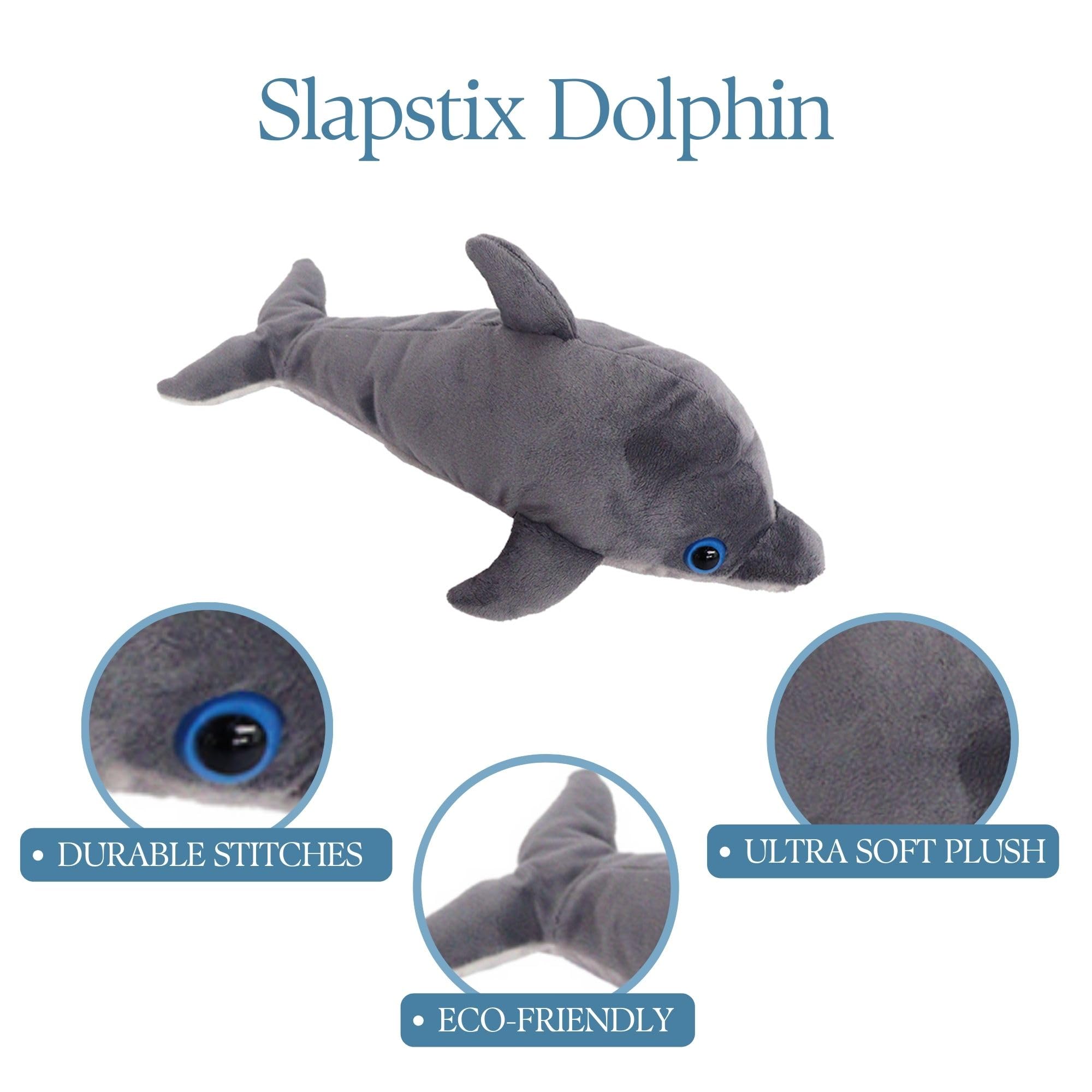 Amazon.com: The Petting Zoo Dolphin Stuffed Animal Plushie