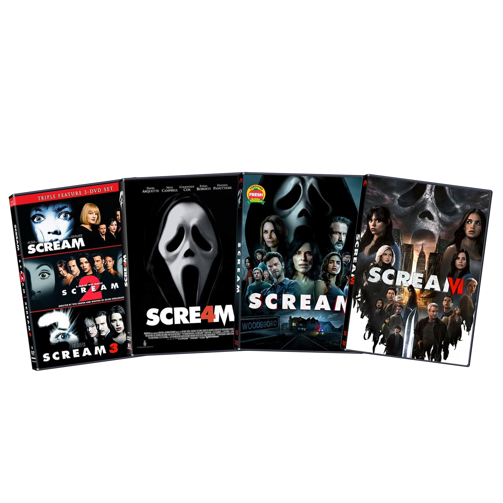 Amazon.com: Scream - Complete Franchise DVD Collection (1-6