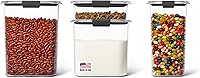 Vista 18 de Rubbermaid Brilliance - Recipiente hermético para almacenar alimentos de despensa, fabricado en plástico sin BPA, capacidad de 7,8 tazas, ideal