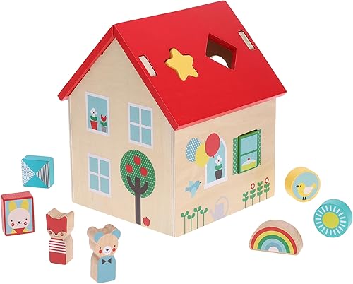 Petit Collage Juego de madera con clasificación de formas