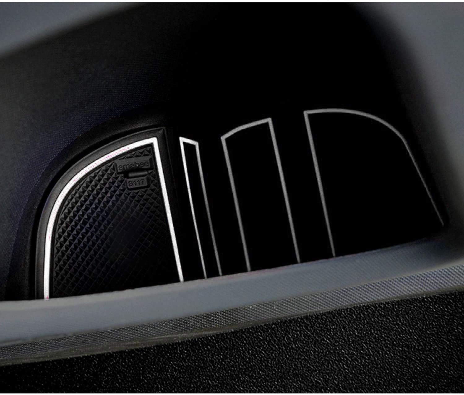 QDLKJQ Juego Completo De Alfombrillas Automotrices Para Smart 453 Fortwo 2015-2019, Flex Tough Performance Impermeable, Accesorios Elegantes Para Interiores Del Automóvil, B
