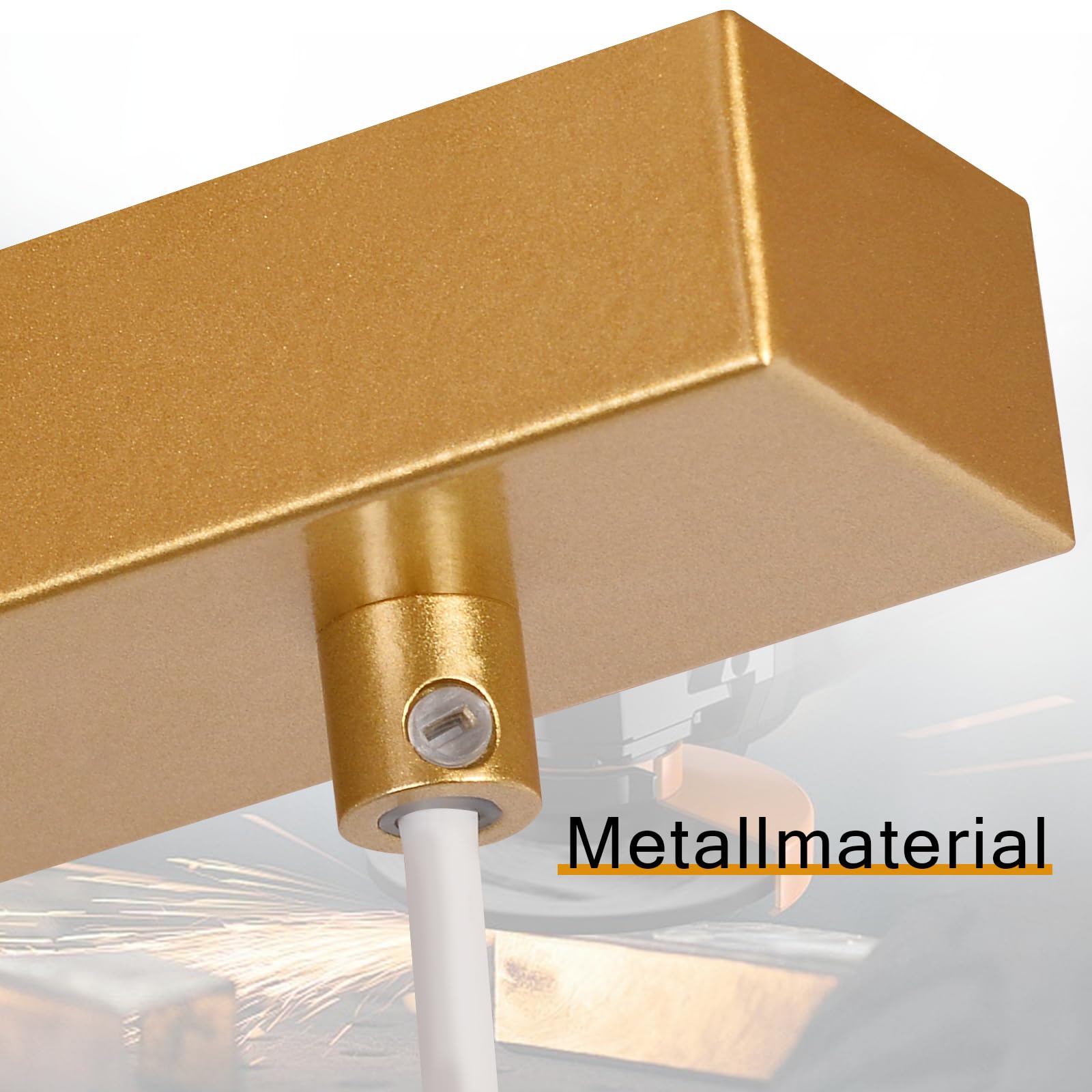 CBJKTX Pendelleuchte Esstisch Hängeleuchte Glas mit 6 Stück E27 Leuchtmittel - Gold 3 Flammig Hängelampe Esstischlampe Hängend Höhenverstellbar Pendellampe Modern für Esszimmer Küche Wohnzimmer Flur