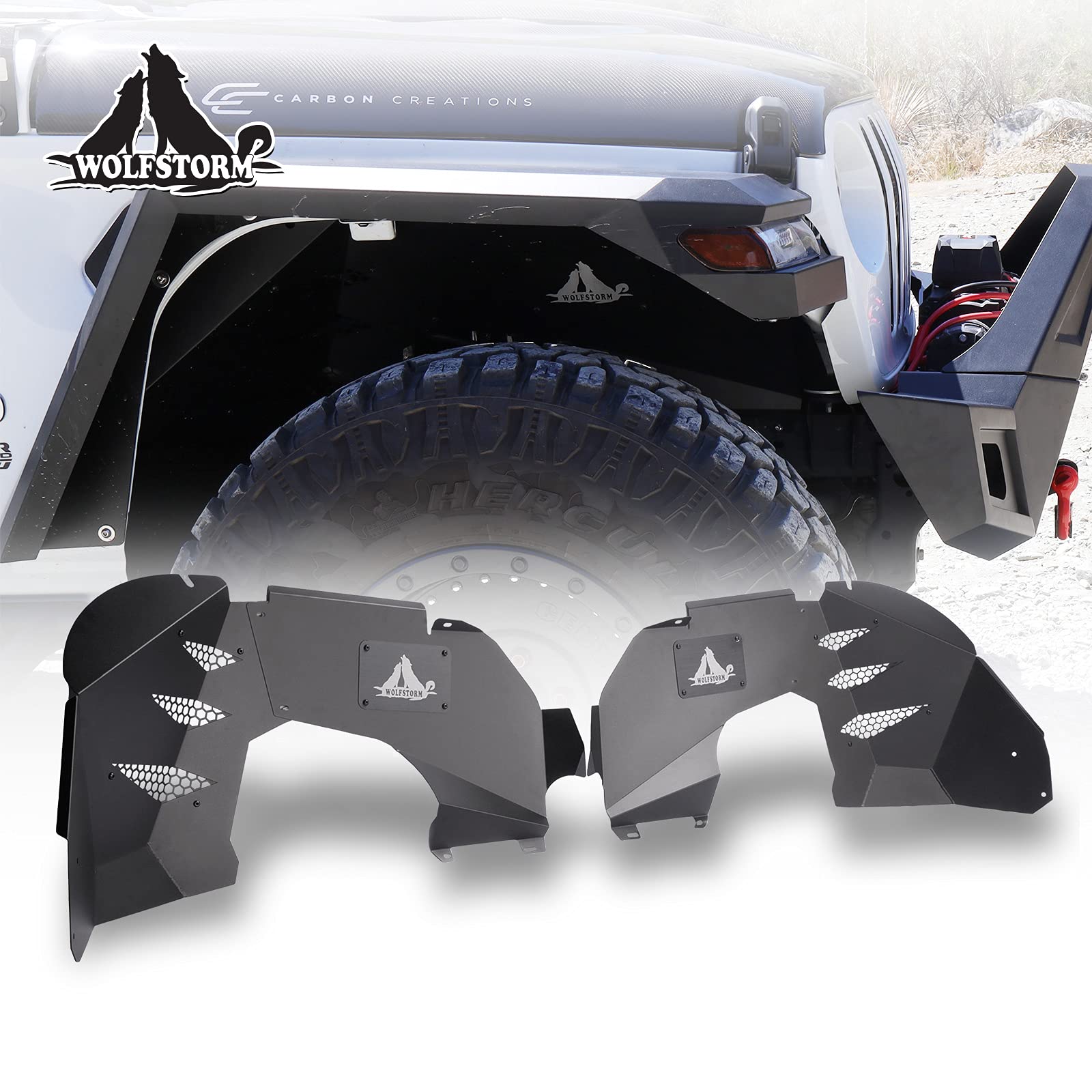 Buy Fender Flares Inner Liners for 20182022 Jeep Wrangler JL/JLU